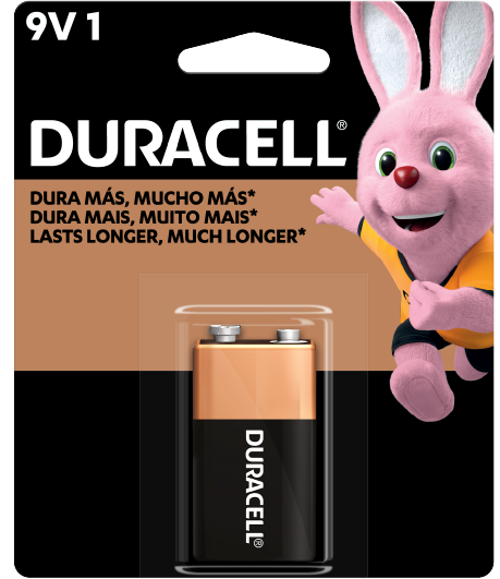 DURACELL CB ALCALINA 9V 1BLISTER 4IPX12IT.